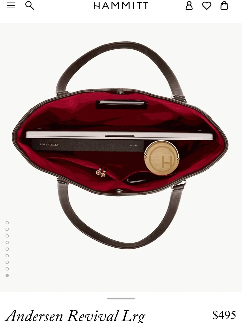 Andersen Revival Lrg Espresso Pebble/Slvr